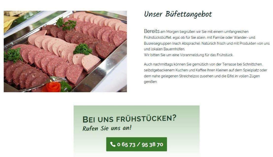 Eifelyeti Ferienwohnung Ellscheid Exterior foto